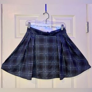 Black and Blue Urban Coco Mini Skirt Size Medium